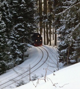 Brocken im Harz Schmalspurbahn