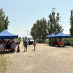 Abmarsch 2025 Verpflegungspunkt 2 bei Hochheim
