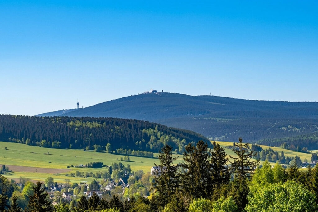 Erzgebirge, Sachsen, Hochland