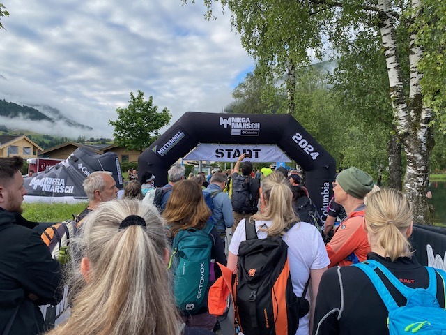 Megamarsch Mittersill 2024 Start