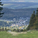 Grosser Feldberg, sSicht auf Schmitten